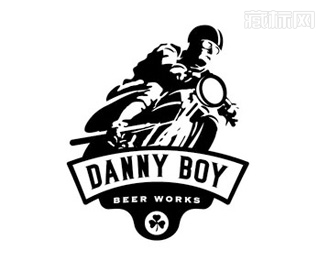 Danny Boy Beer Works啤酒工厂logo设计