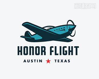 Honor Flight荣誉飞行logo设计