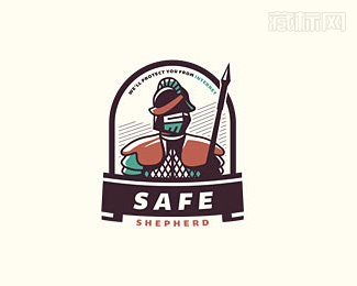 Safe Shepherd安全牧羊人logo设计