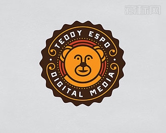 Teddy Espo泰迪熊logo设计