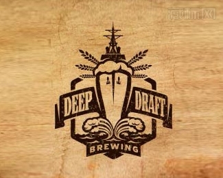 Deep Draft云帆标志设计