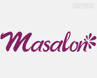 Masalon字体logo设计