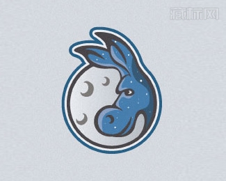 Midnight Donkey午夜的驴logo设计图片