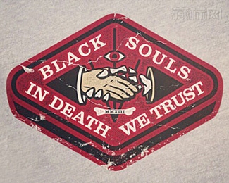 Black Souls黑色灵魂标志设计