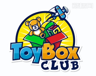 toybox club玩具部落标志设计