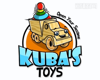 KUBUS TOYS汽车玩具标志设计