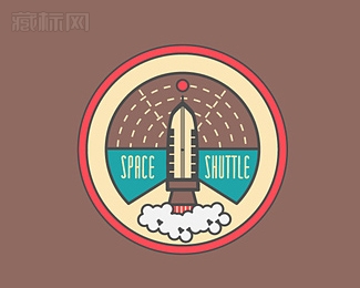 Space Shuttle航天飞机logo设计