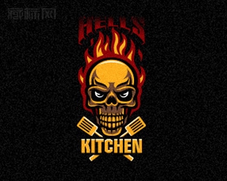 Hells Kitchen地域厨房标志设计