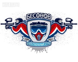 Besonov射击协会logo设计