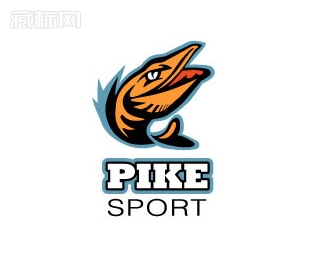 Pike Sport派克运动logo设计