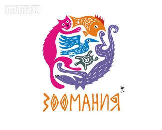 Zoomanya动物园标志设计