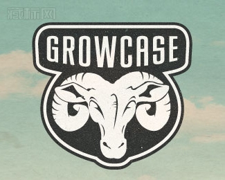 Growcase Rebranding Idea山羊重构标志设计