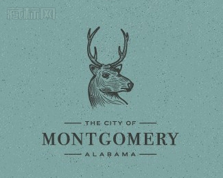 City of Montgomery Branding麋鹿商标设计
