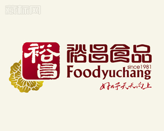 裕昌食品logo设计