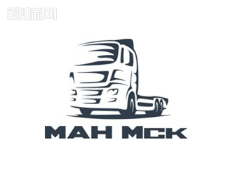 MAH MCK大卡车标志设计