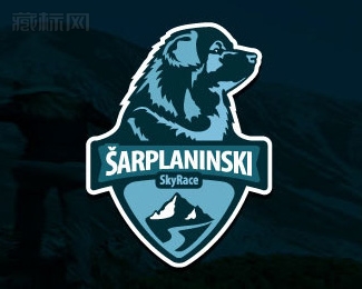 Sarplaninski Skyrace宠物狗logo设计