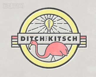 Ditch the Kitsch公园标志设计