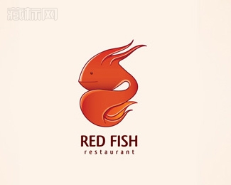 Red Fish红鱼标志图片
