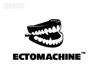 Ectomachine牙医logo设计