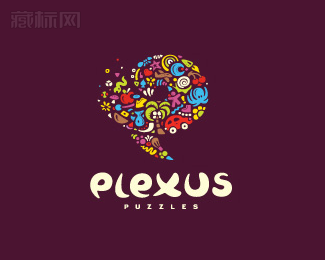 Plexus Puzzles谜题标志设计
