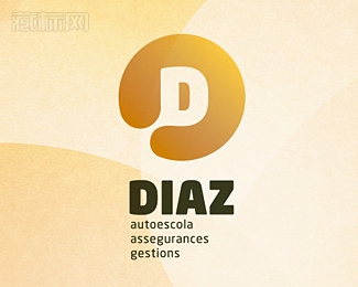 Diaz Servei标志设计