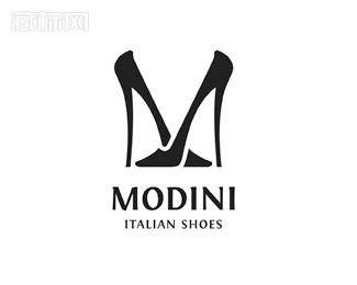 Modini女鞋商标设计