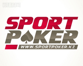 Sport Poker Kazakhstan美术字设计