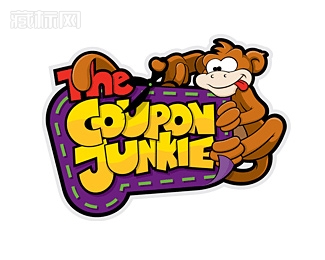 The Coupon Junkie优惠券logo设计