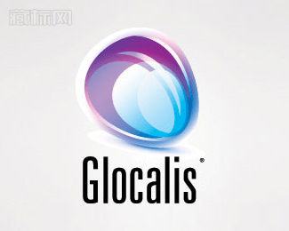 Glocalis水晶logo设计