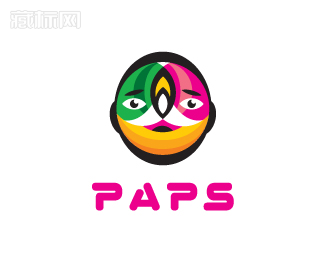 PAPS科技研究工作室logo设计