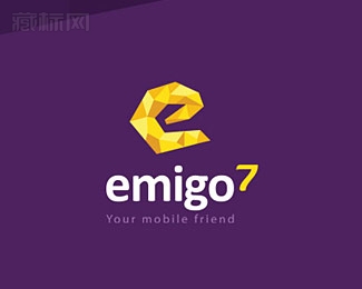 Emigo美术字logo设计欣赏
