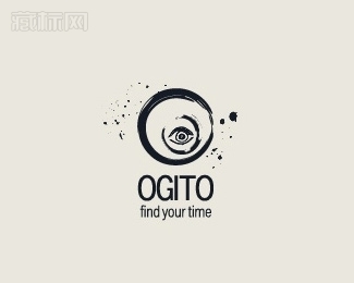 Ogito眼睛logo设计