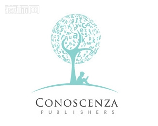 Conoscenza出版商logo设计
