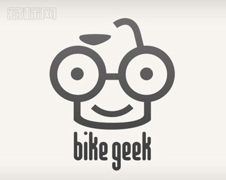Bike Geek自行车极客商标设计