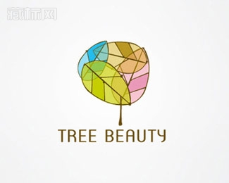 Tree Beauty树美logo设计