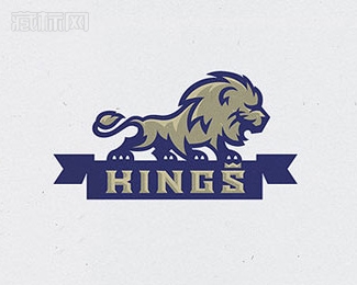 Kings狮子国王logo设计
