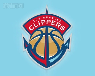 LA Clippers洛杉矶快船队logo设计