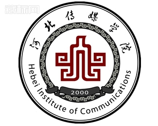 河北传媒学院校徽logo含义