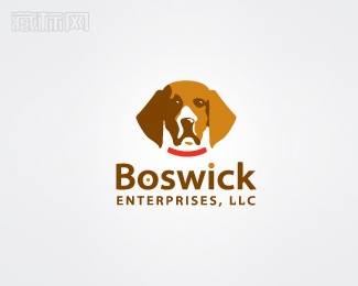 Boswick斑点狗标志设计