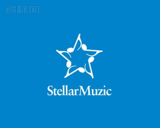 Stellar Muzic恒心音乐logo设计