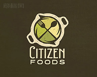 Itizen Foods食物logo设计