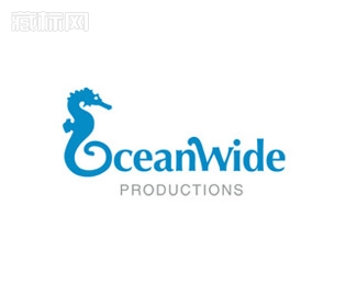 Ocean Wide Productions海鲜logo设计