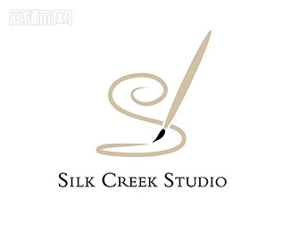 Silk Creek Studio丝绸工作室logo设计