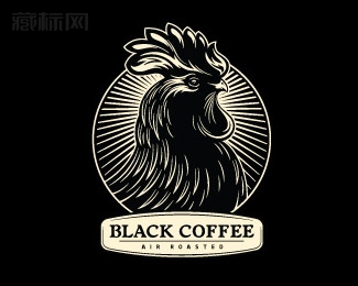 Black Coffee黑咖啡logo设计