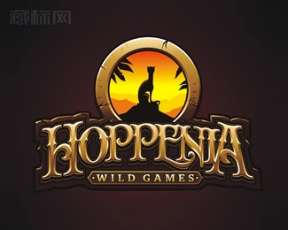 Hoppenia希望猫标志设计