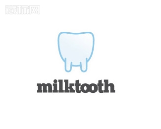 Milk Tooth乳齿标志设计