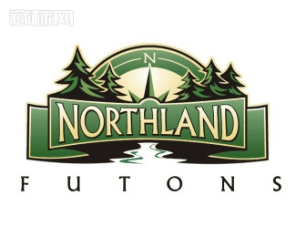 Northland Futons北国蒲团logo设计
