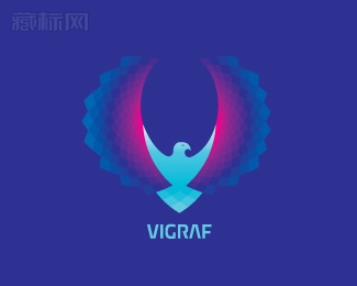 VIGRAF鸟标志设计