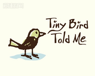 Tiny Bird Told Me小鸟告诉我logo设计