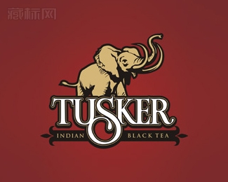 Tusker大象标志设计